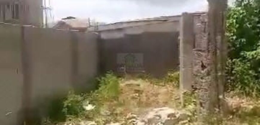 Half Plot of Land with Registered Survey